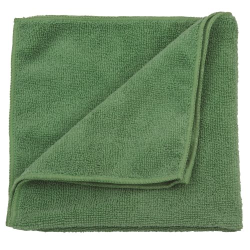 GuestSupply US | Microfiber Cloth 16x16 Green